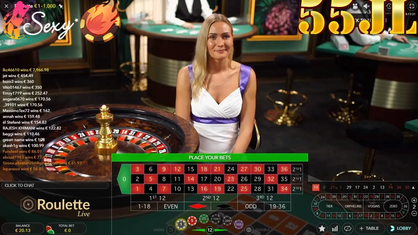 55jl Live Casino